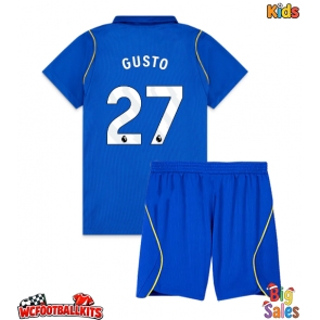 Chelsea Malo Gusto #27 Replica Home Stadium Kit for Kids 2026-27 Short Sleeve (+ pants)